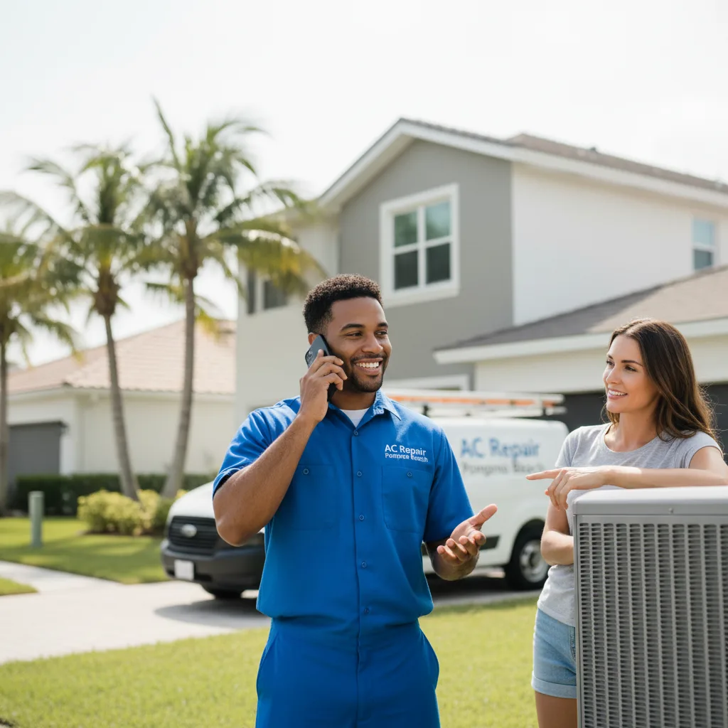 AC Repair Pompano Beach customer support in Metropolis